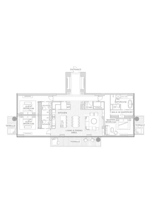 3-Bedroom Apartment