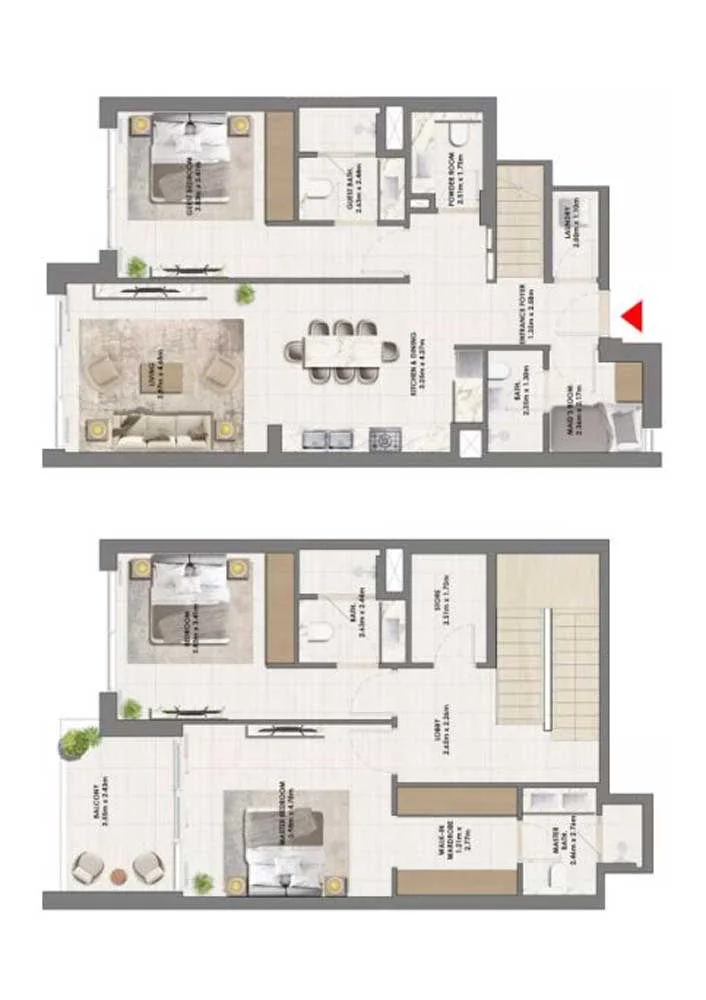 3-Bedroom Townhouse