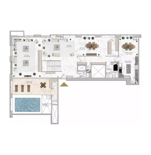 5-Bedroom Apartment