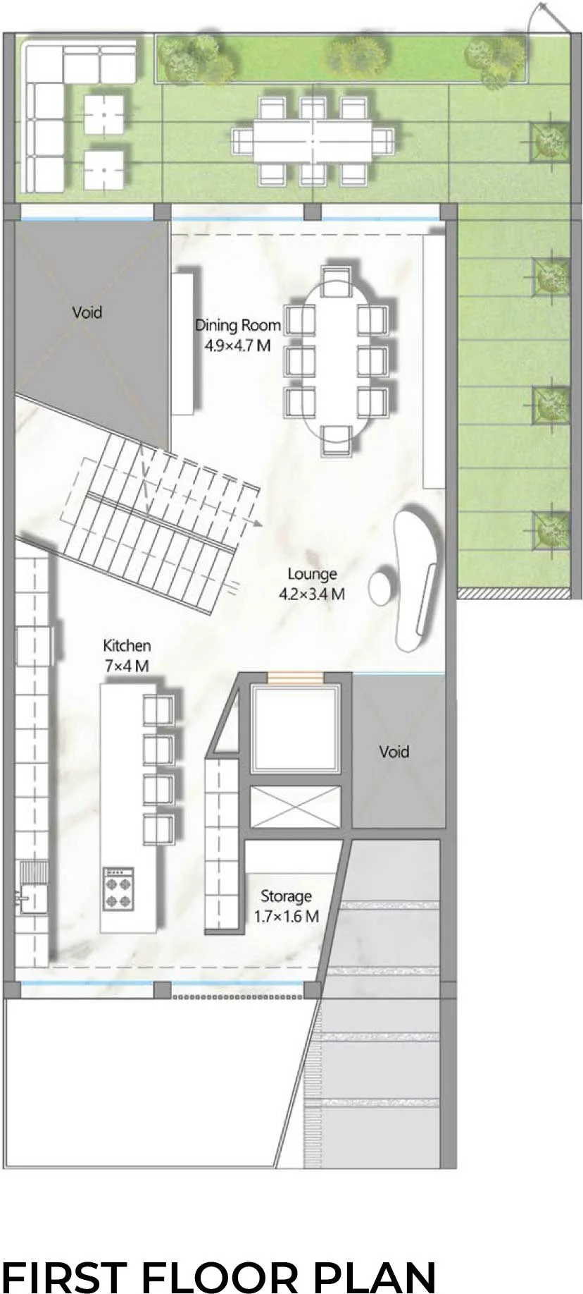 Floor Plans of Al Barari IXORA