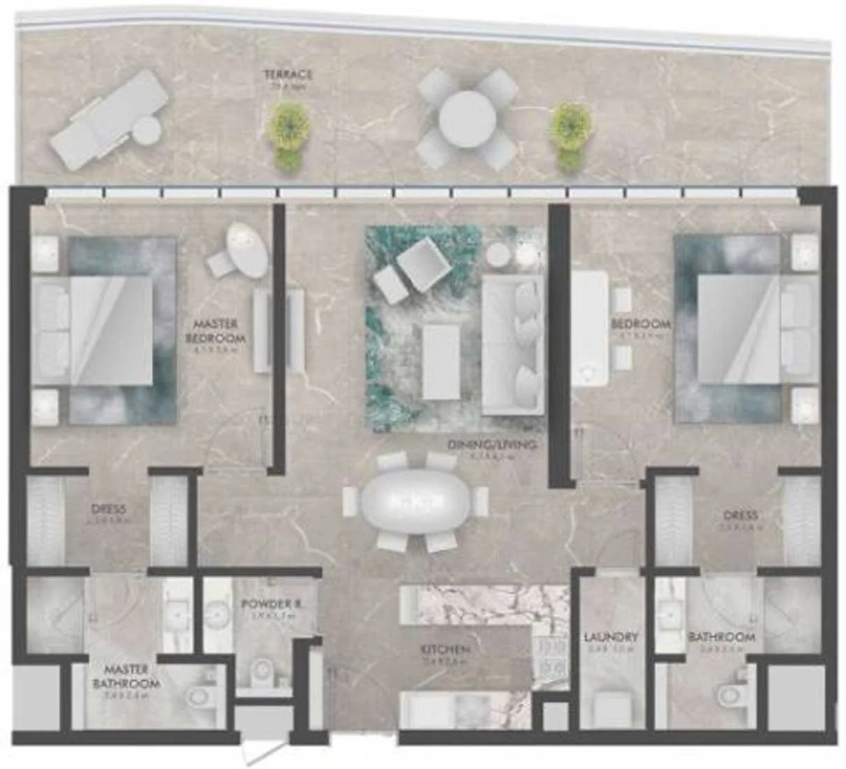 2 Bedroom Apartment