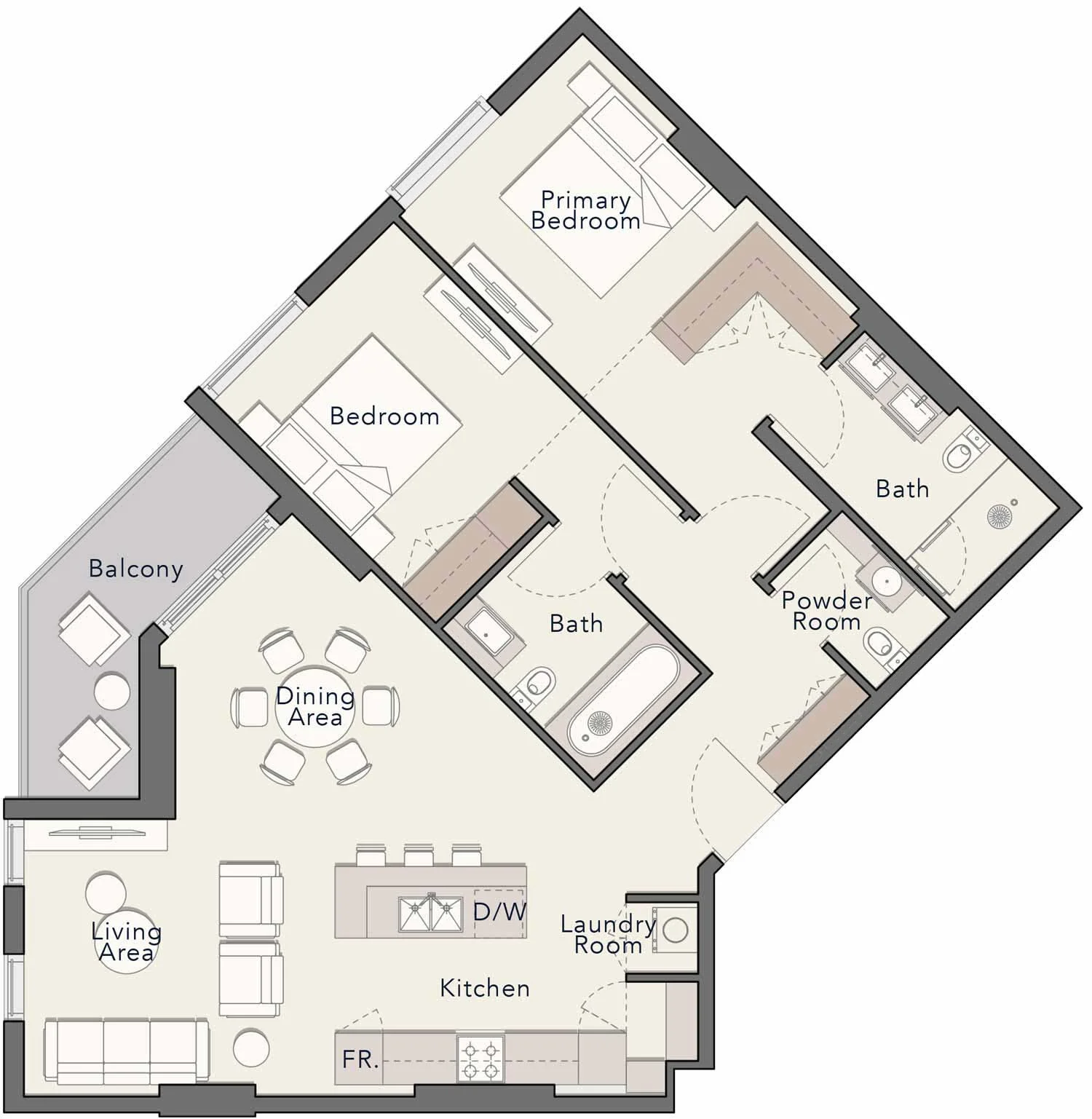 2-Bedroom Apartment