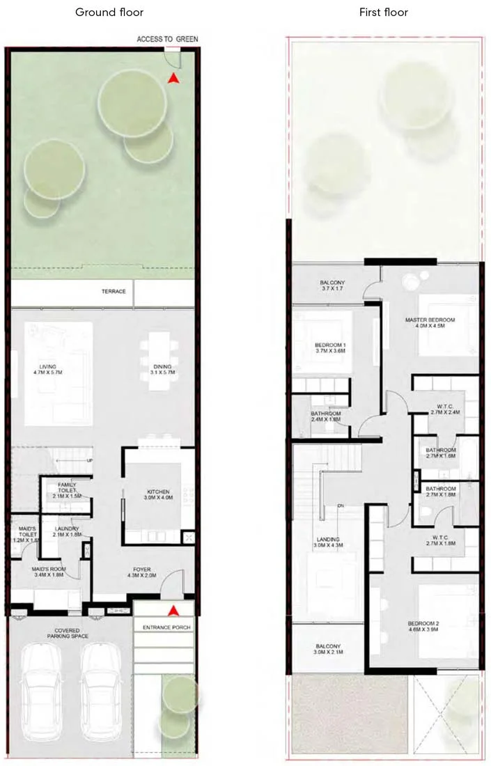 3 Bedroom Townhouse