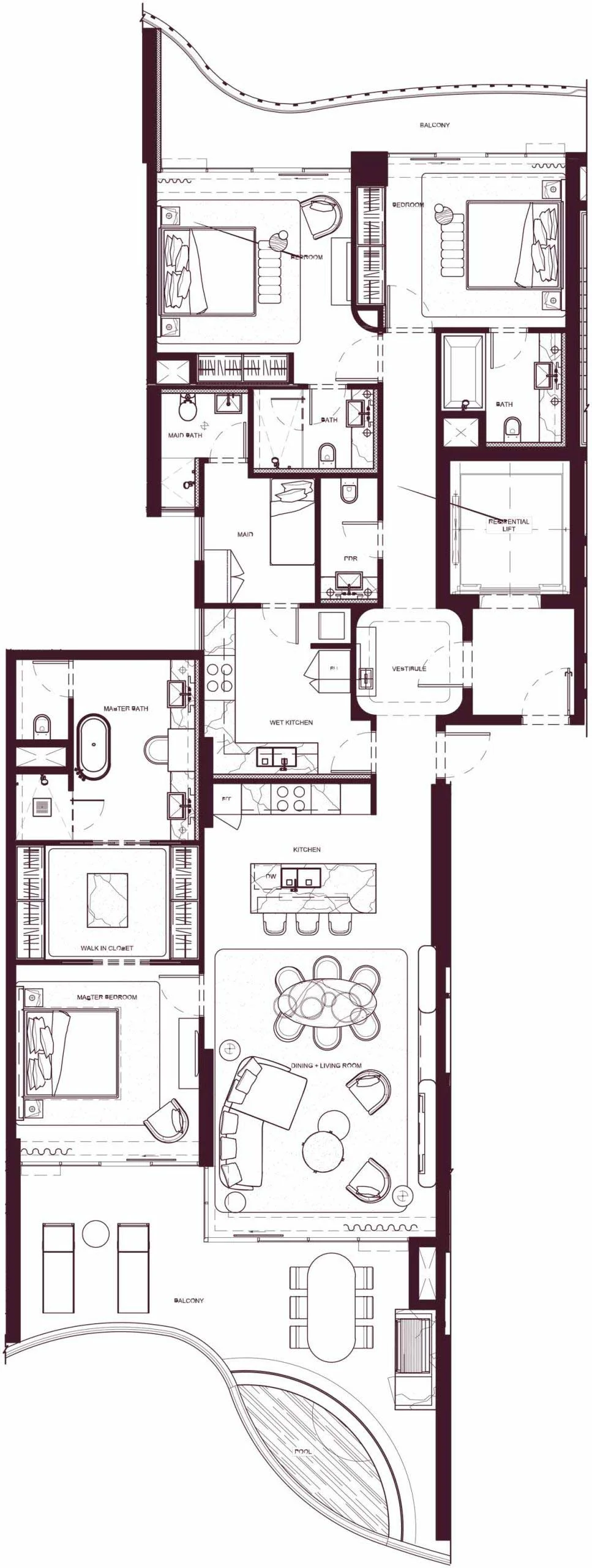 3 Bedroom Apartment