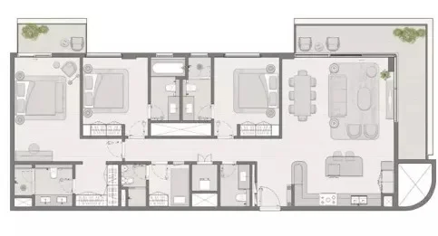 3-Bedroom Apartment