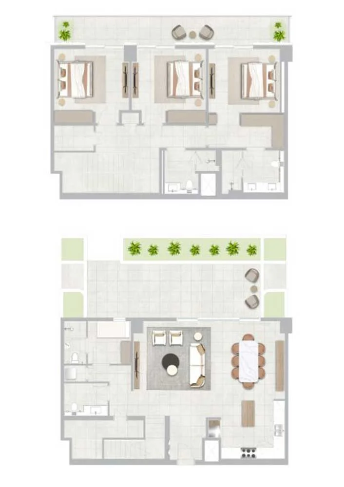3-Bedroom Duplex