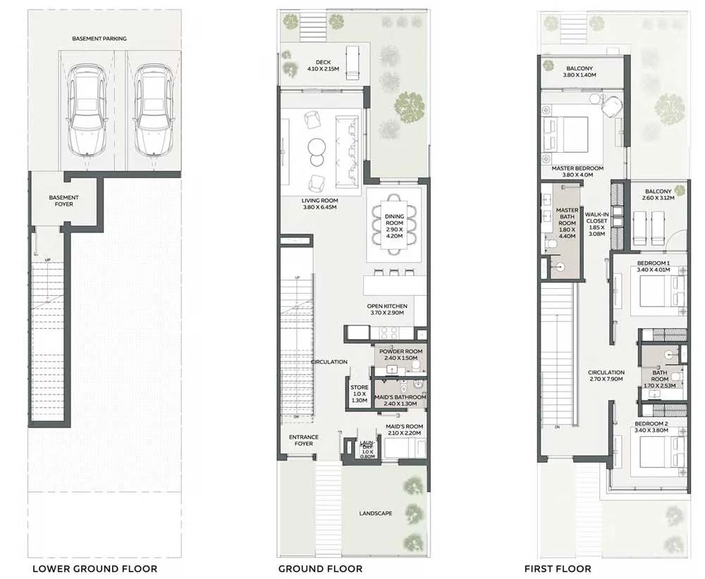 3 Bedroom Townhouse
