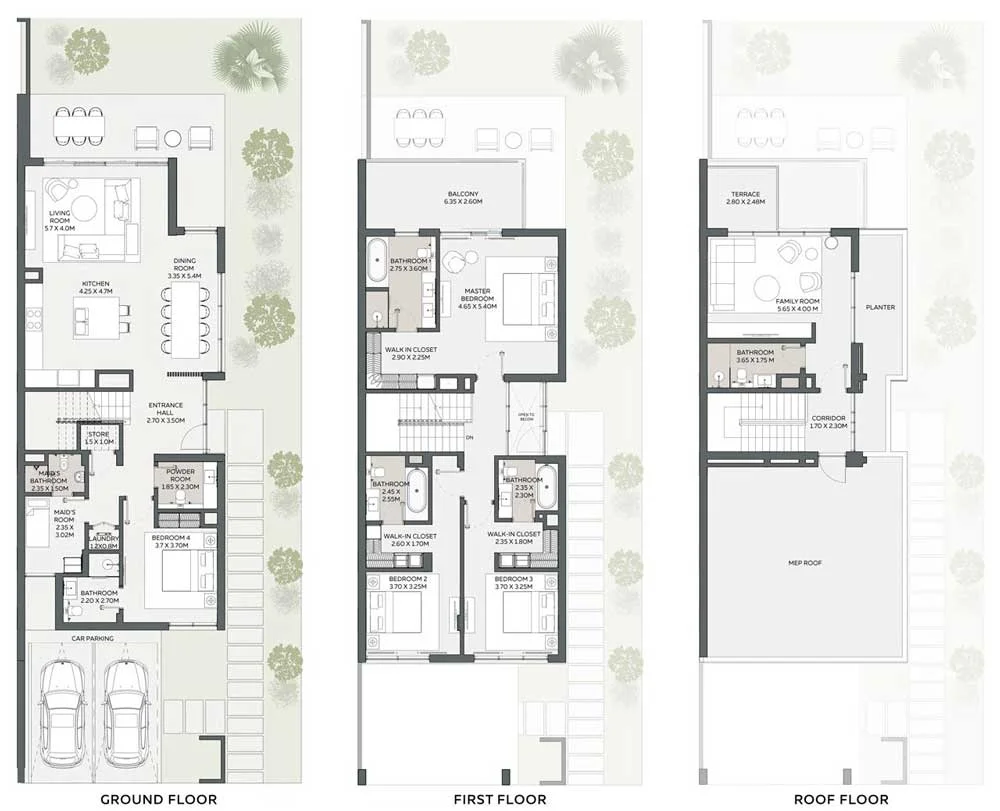 4 Bedroom Townhouse