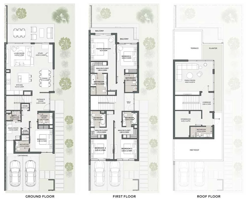 5 Bedroom Townhouse