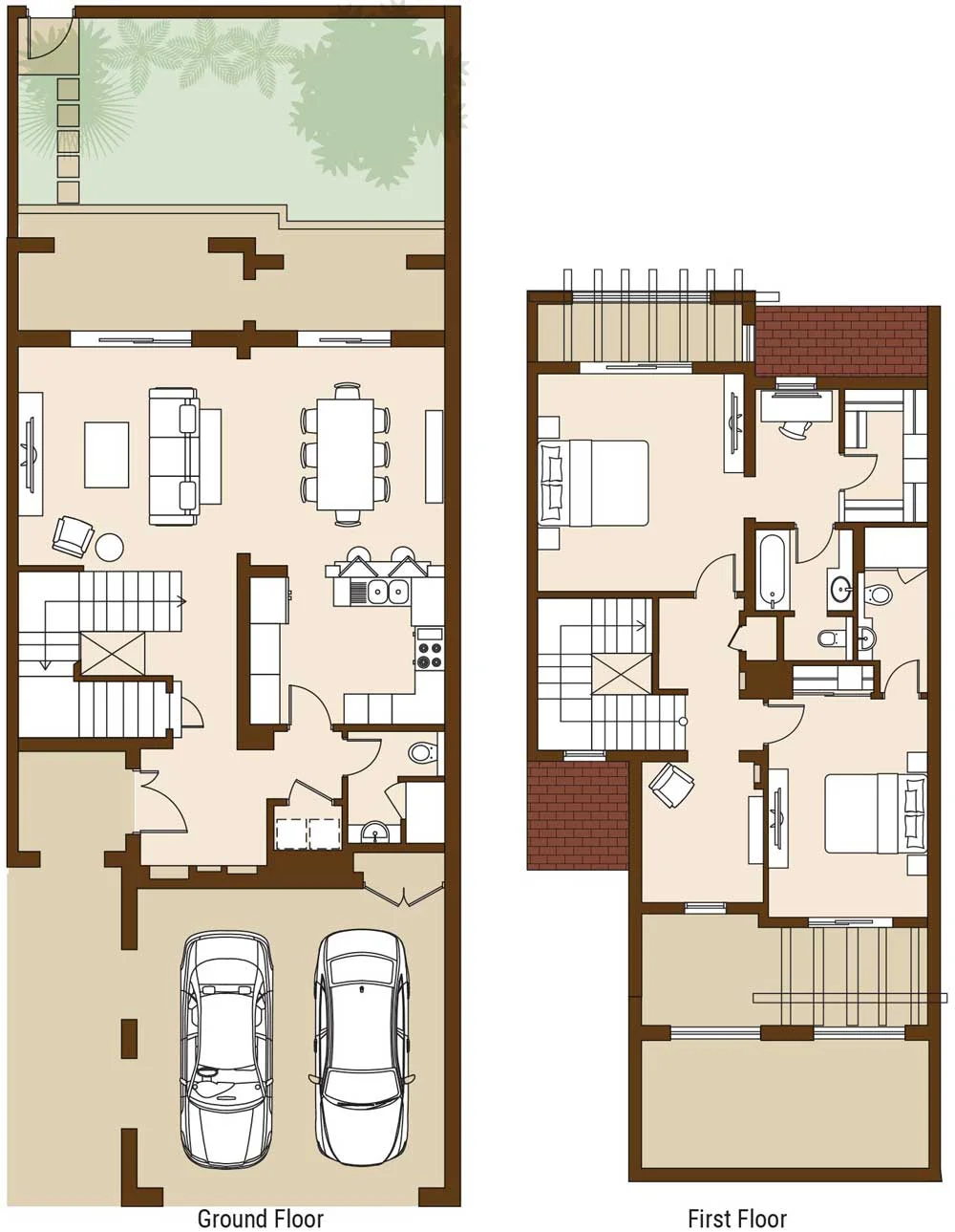 2BR Townhouse