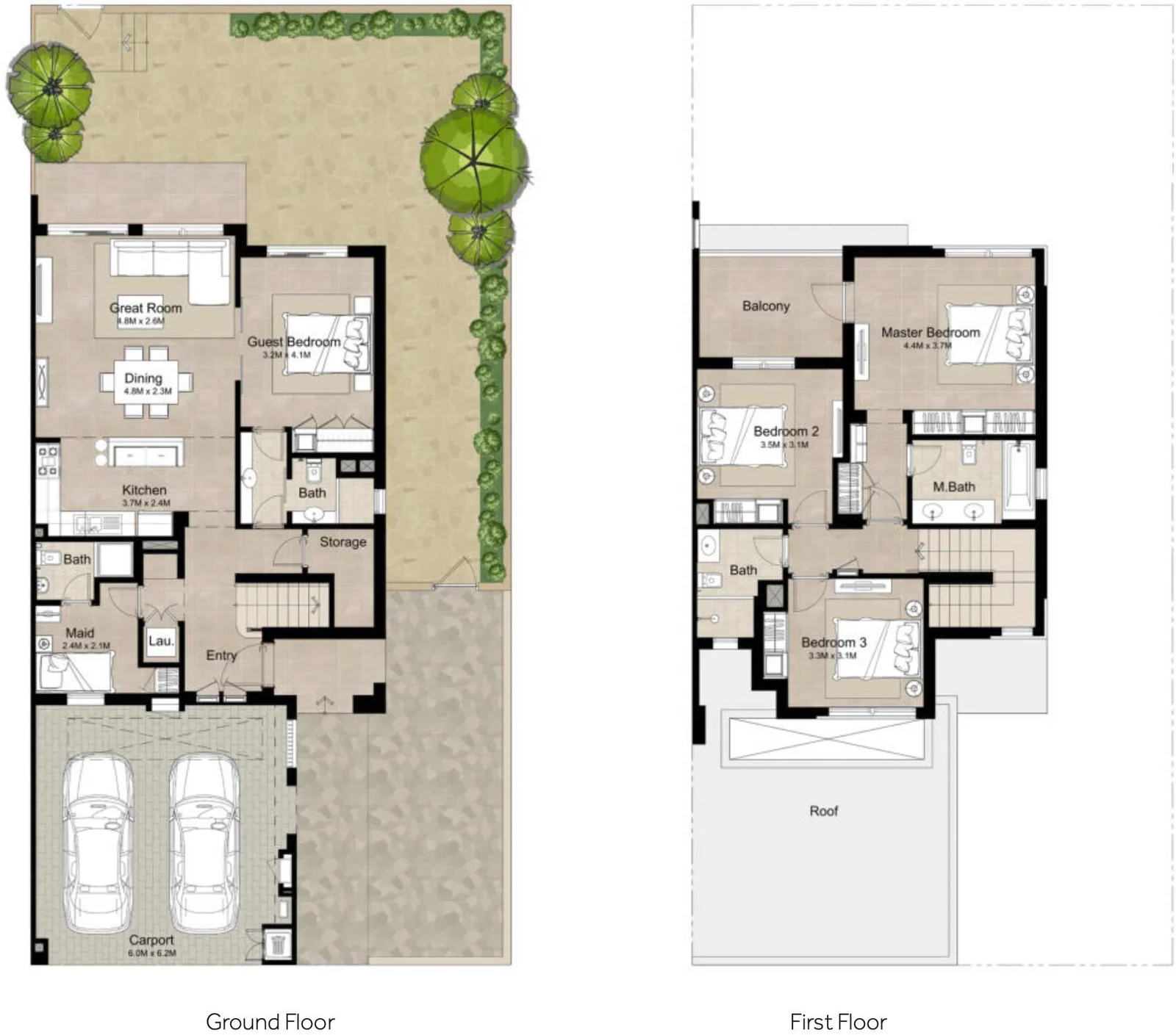 4-Bedroom Unit