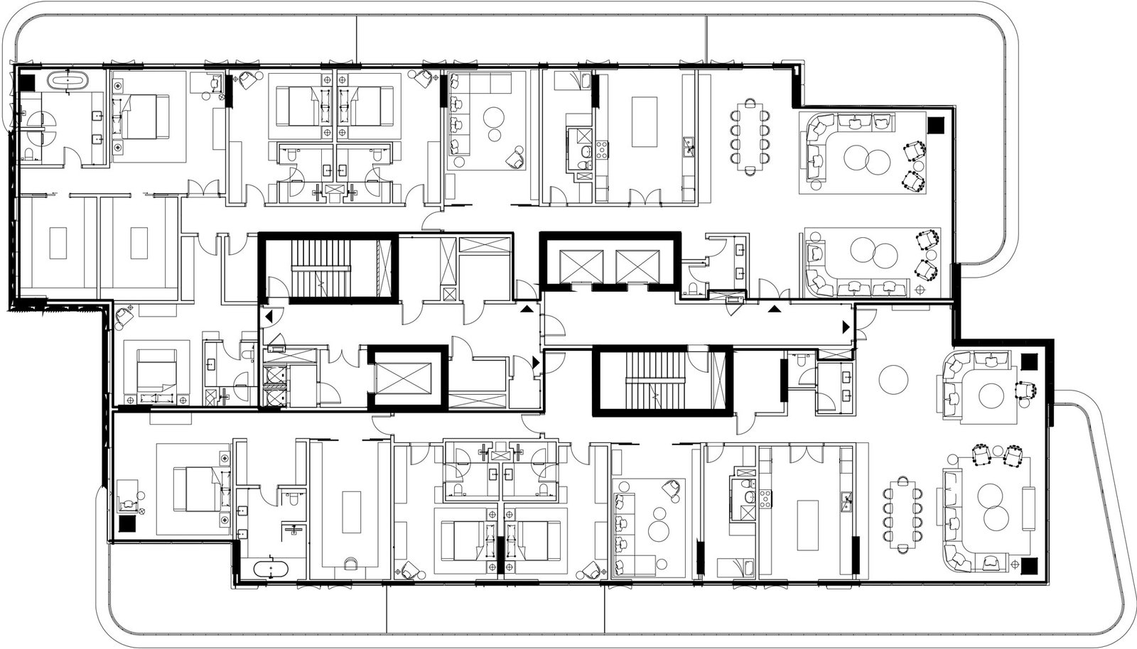 Floor Plans of Serenia Living Residences
