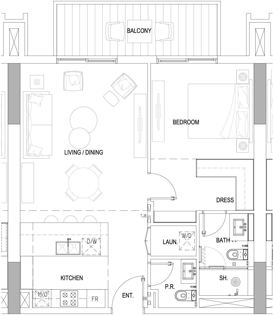1 BR