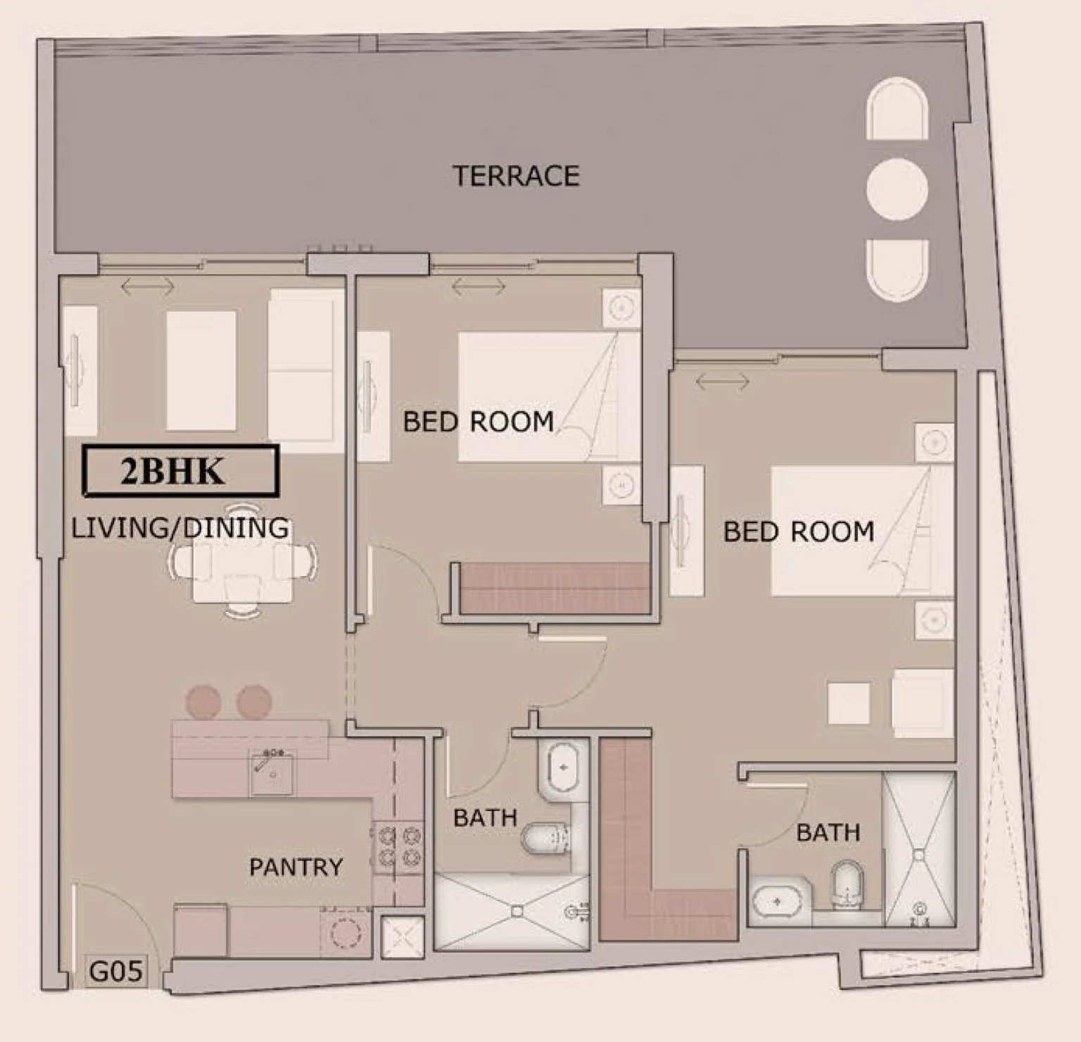 2 BR