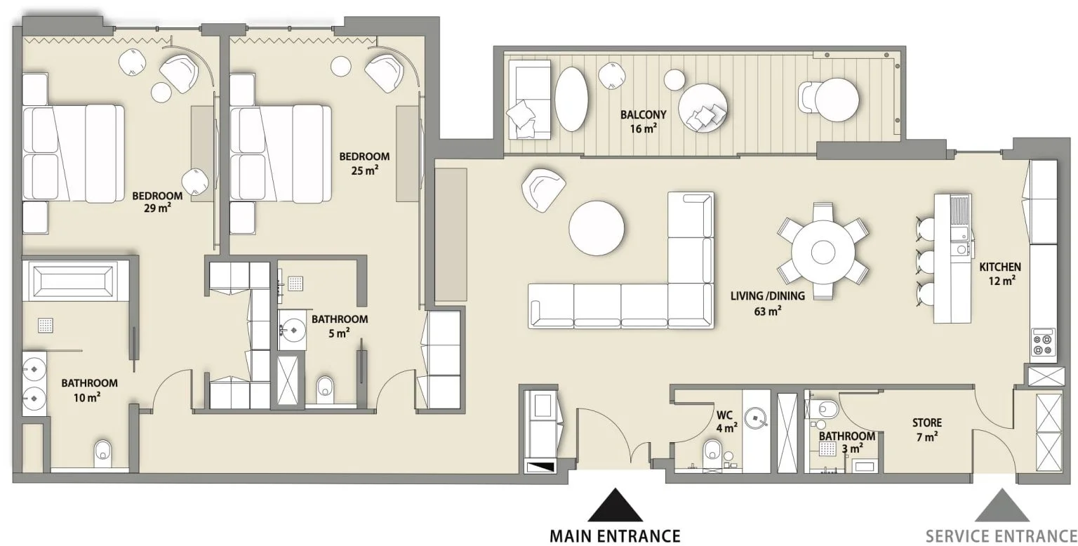 2 BR