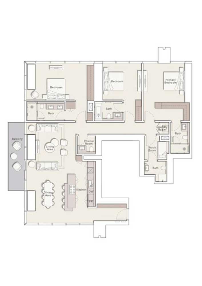 3BR Apartments