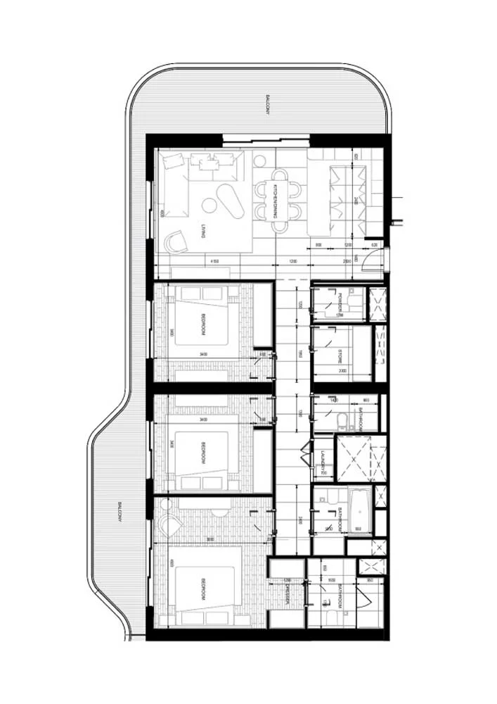 3BR Apartments