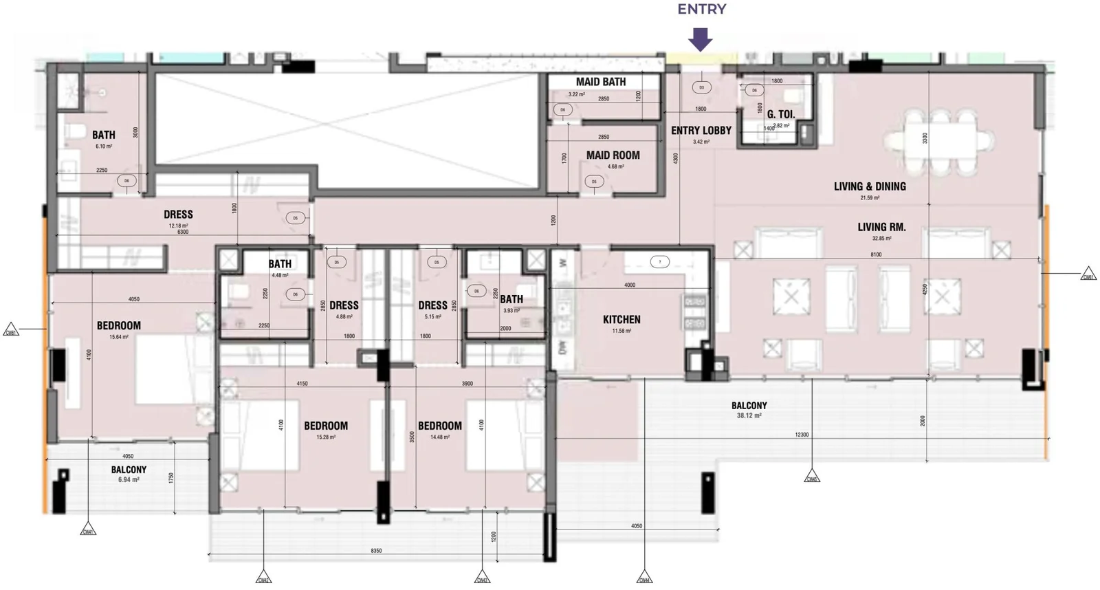 3 BR