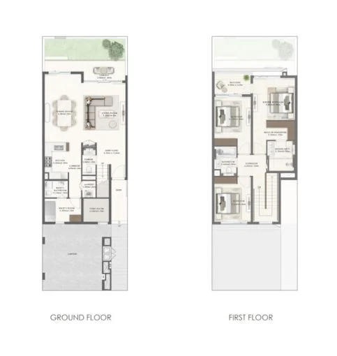 3 BR Apartments