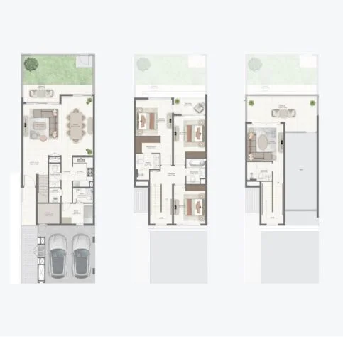 3-Bedroom Townhouses