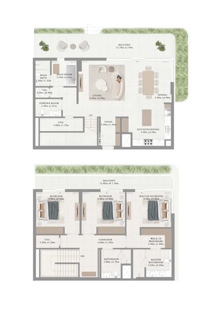 3BR Duplex