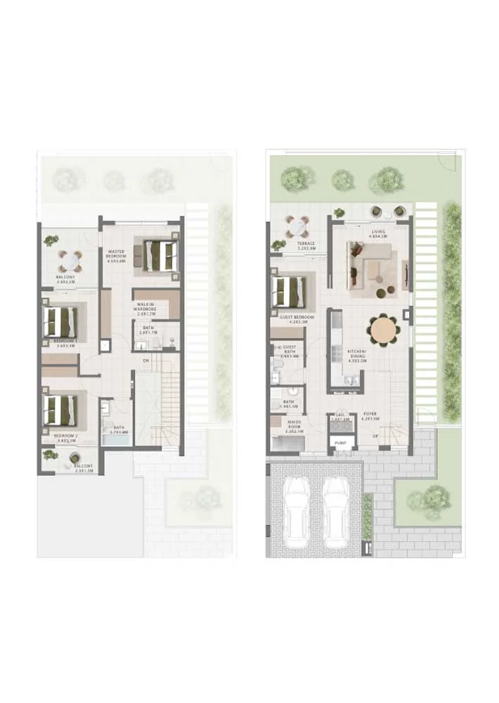 4 BR Townhouse