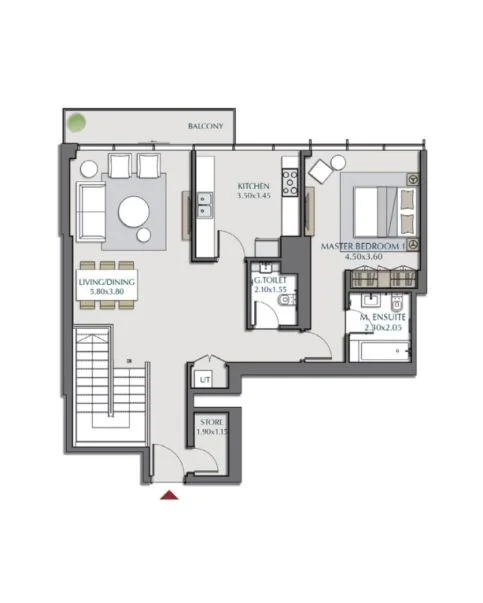 4 BR Apartment