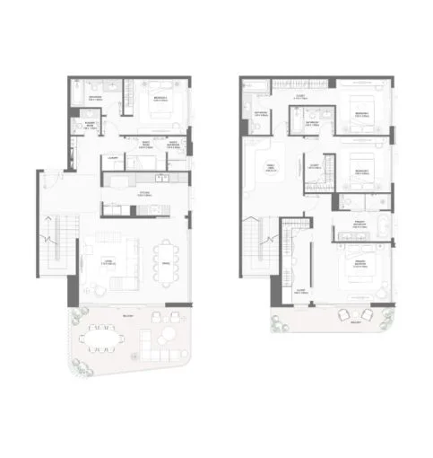 4 BR Apartment