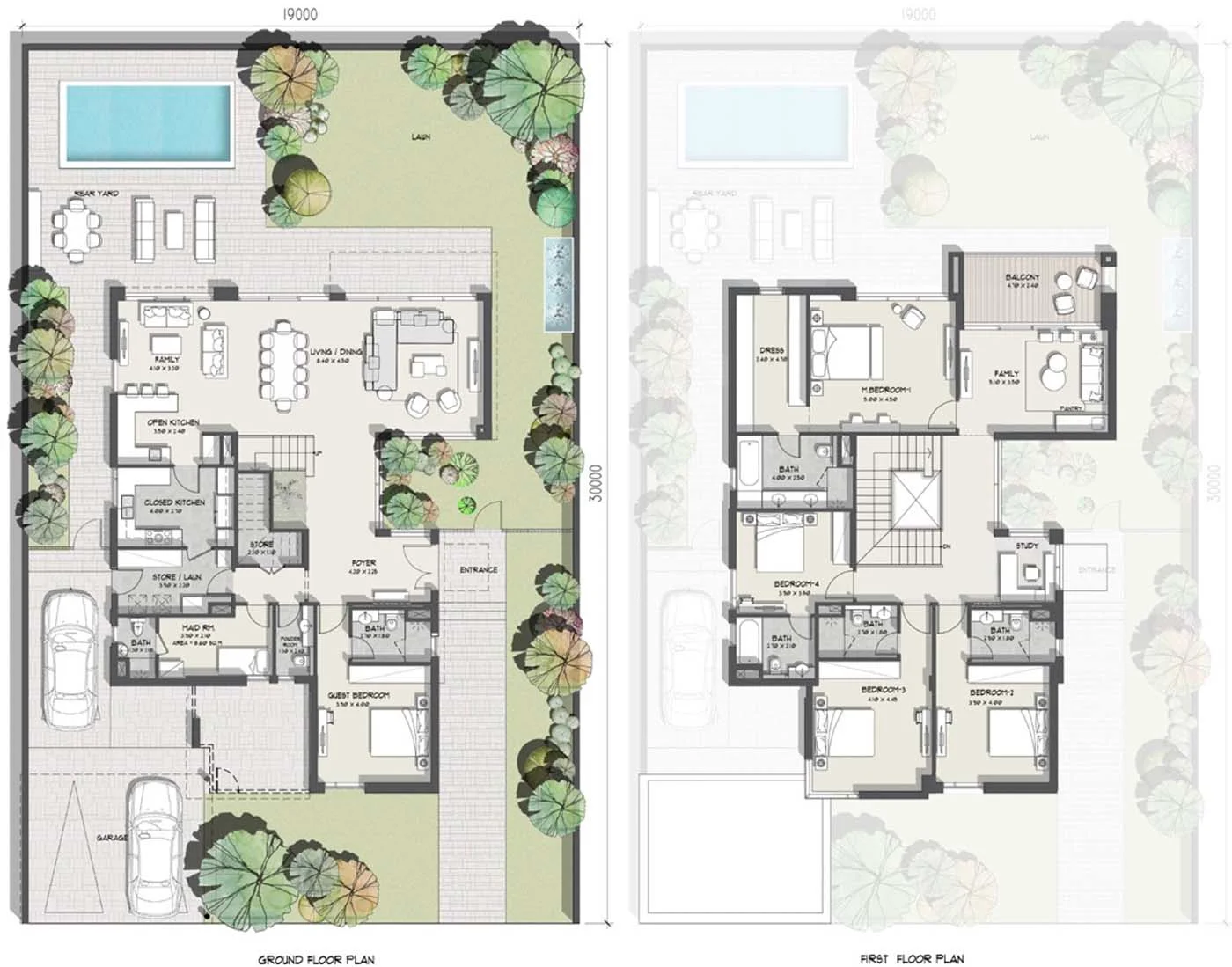 5 BR Villas