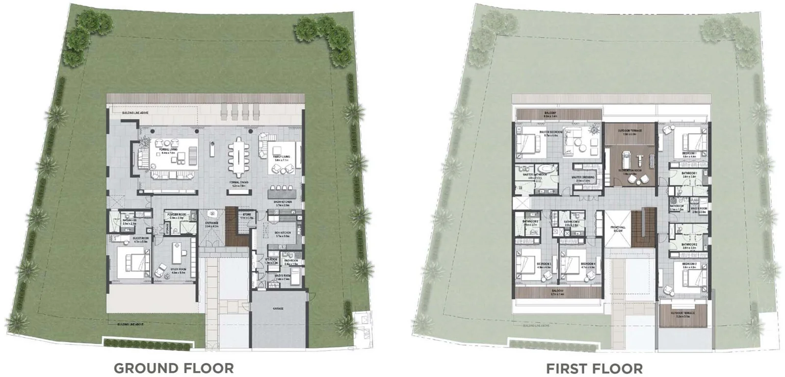 6 BR Villa