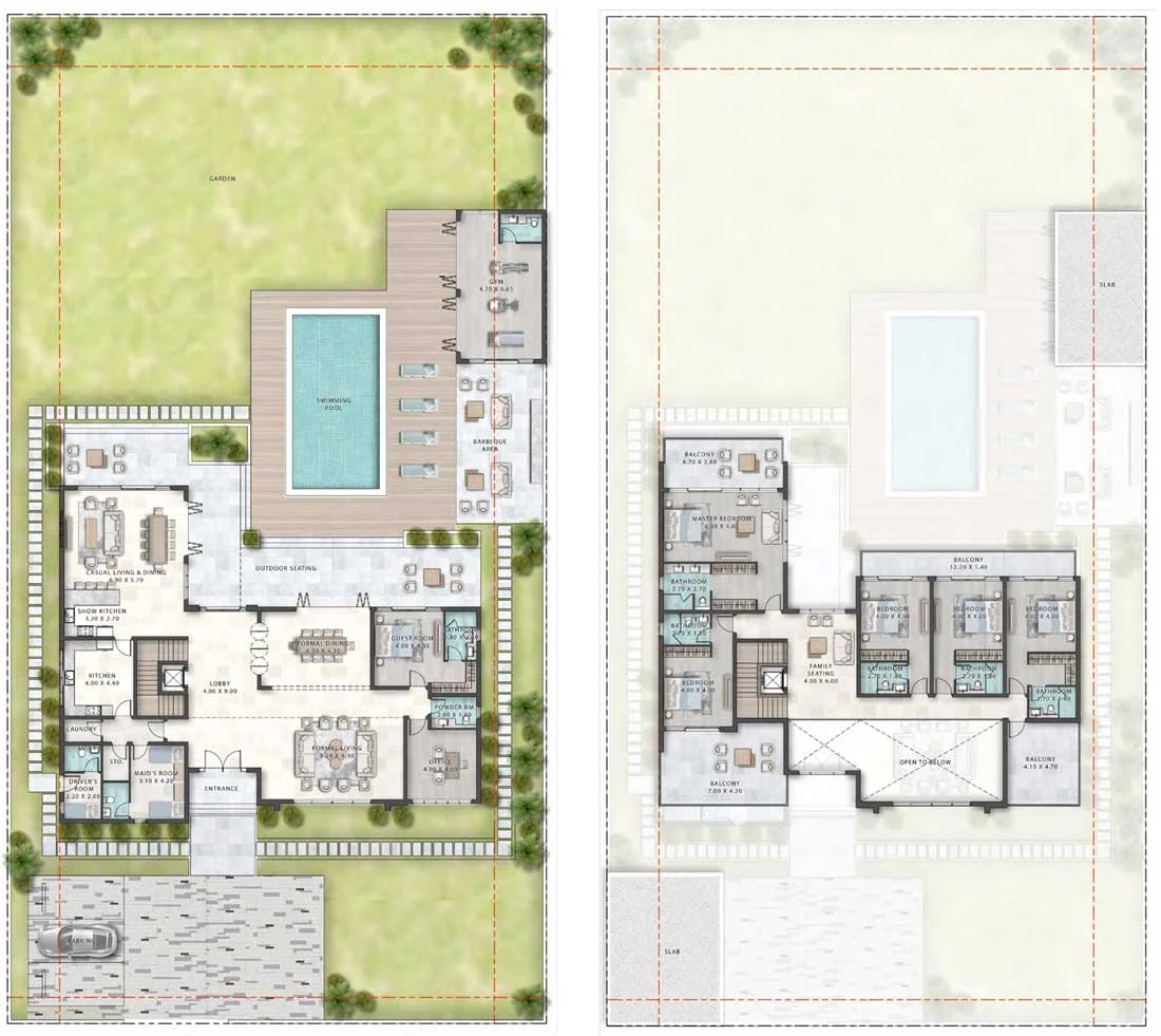 6 BR Apartment