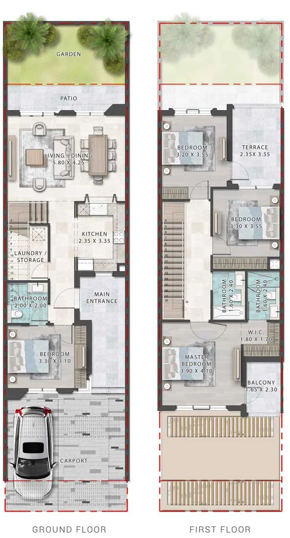 4-BR Townhouse