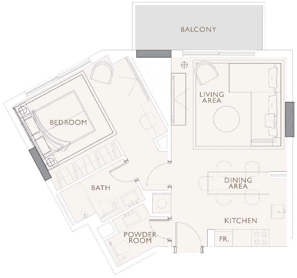 1BR Apartment