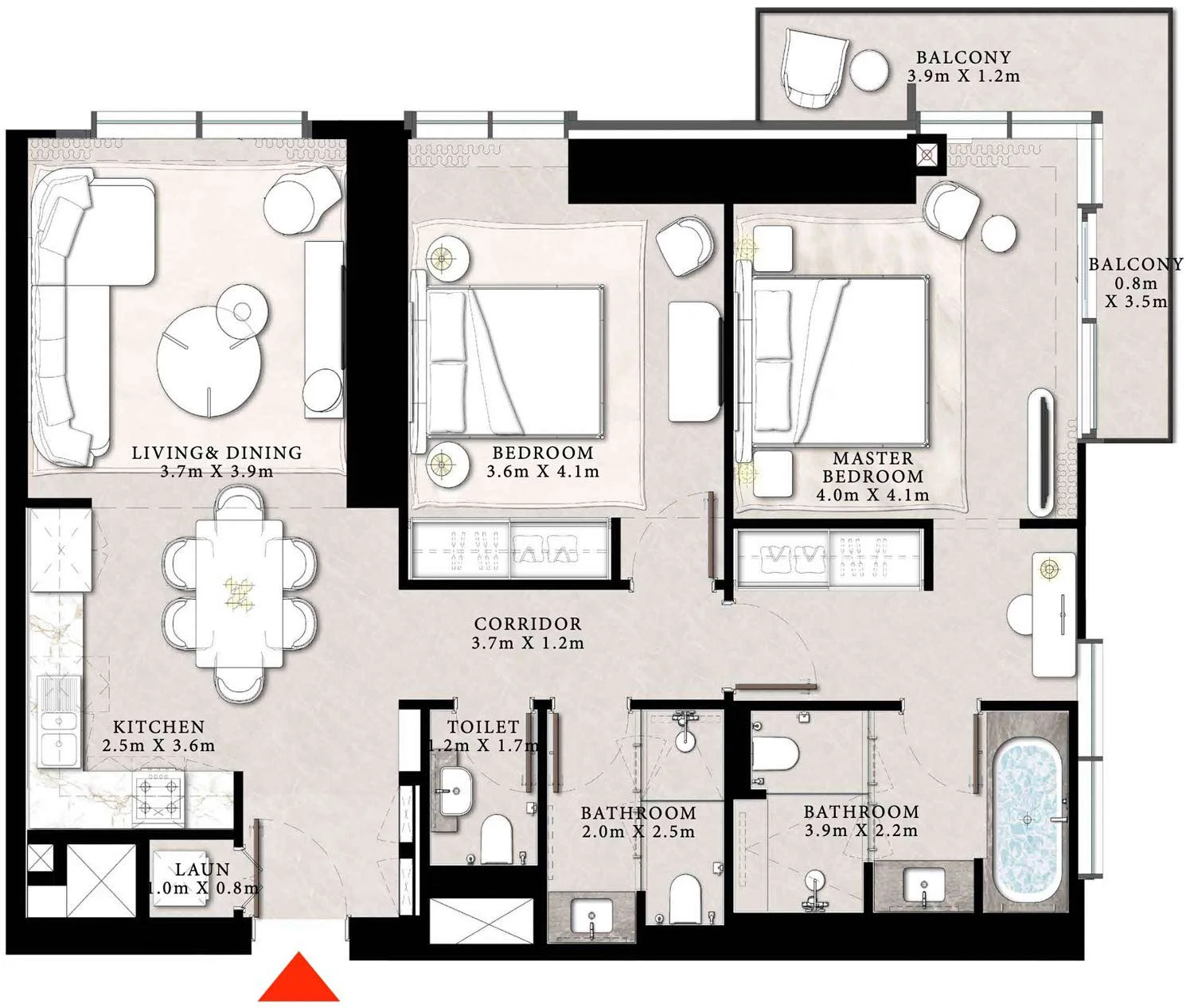 2 BR