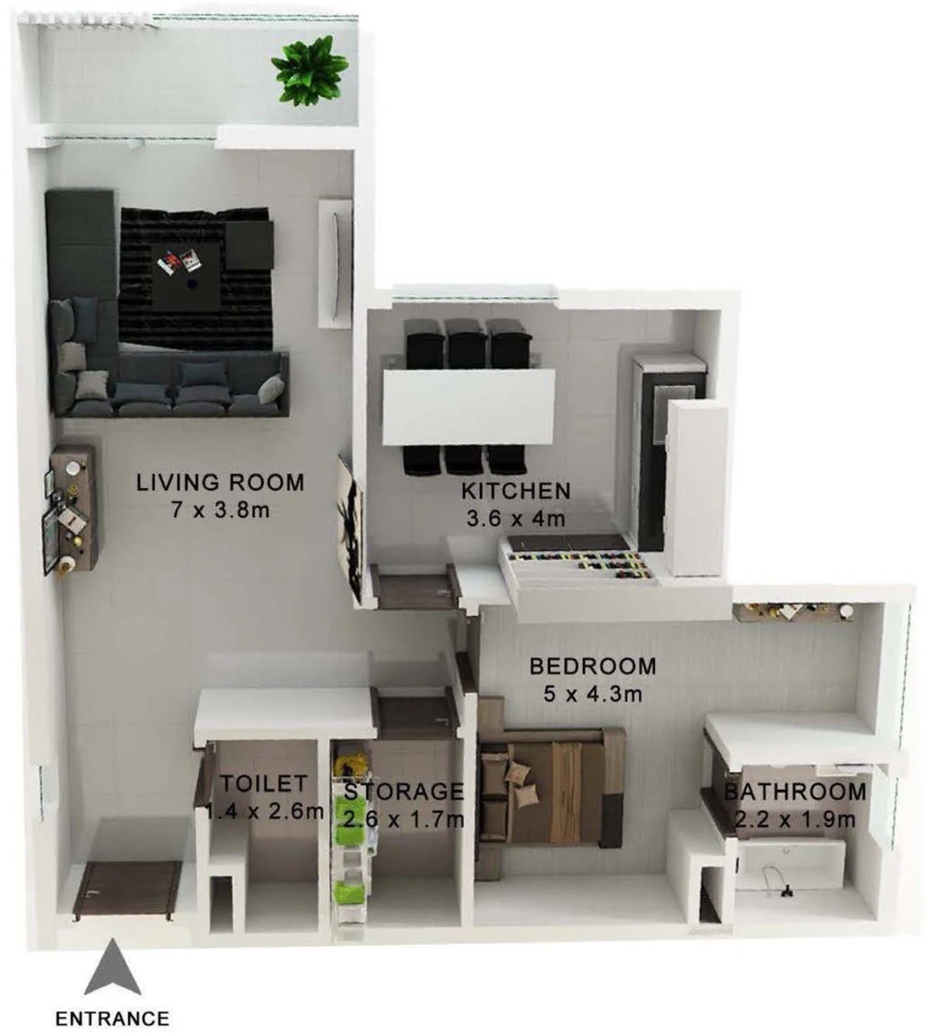 1BR