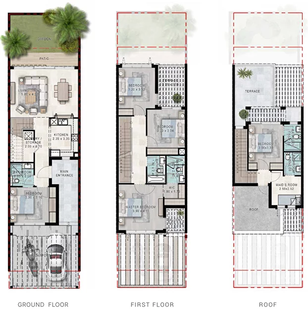 5 BR Townhouse