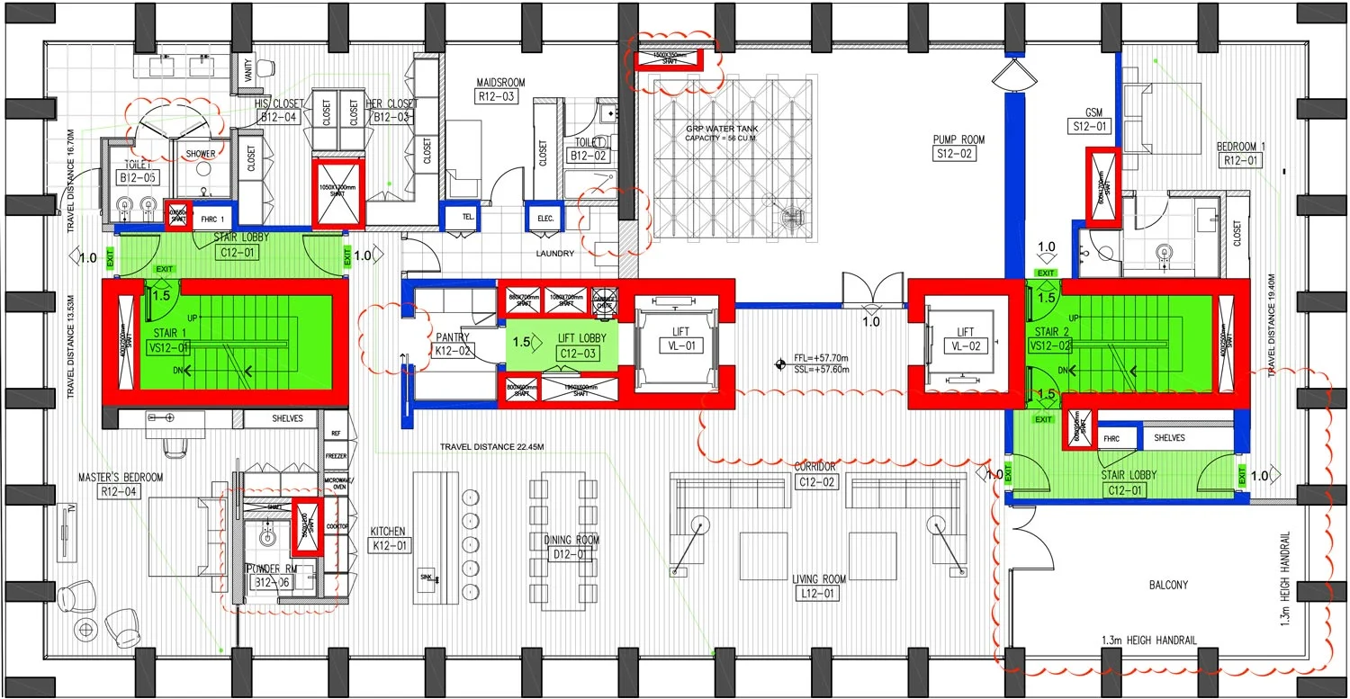 4 BR Unit