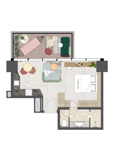 Studio Apartment