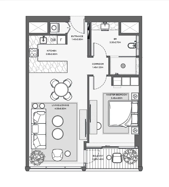 1BR Apartments