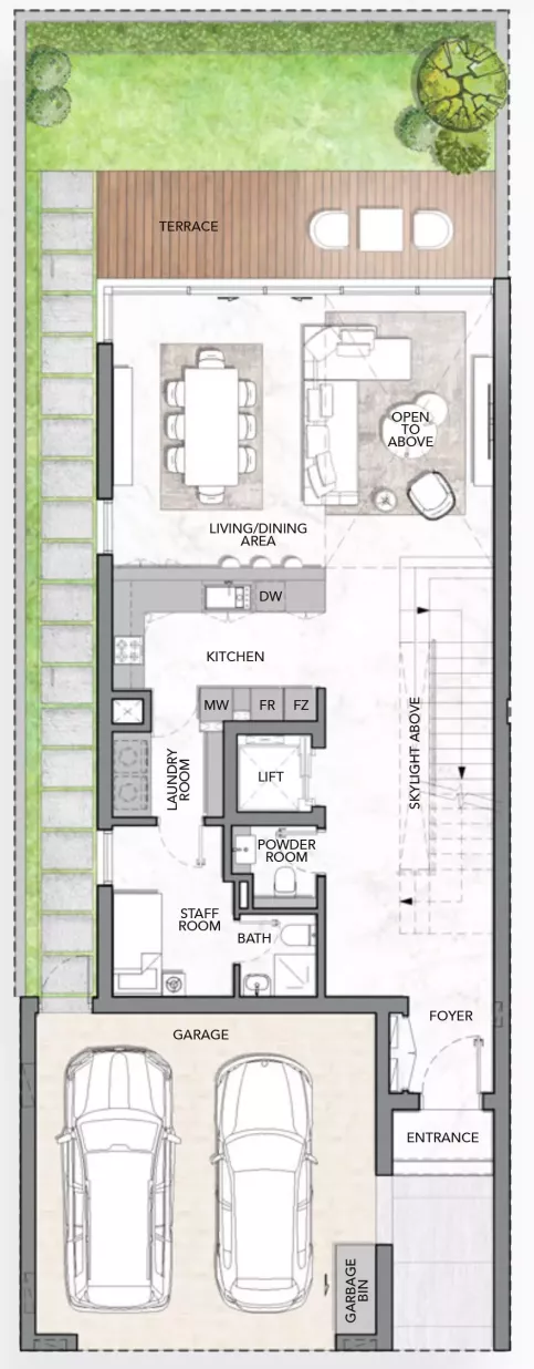 3BR Townhouses