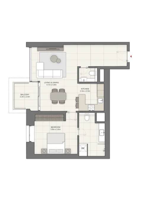 1BR Apartments