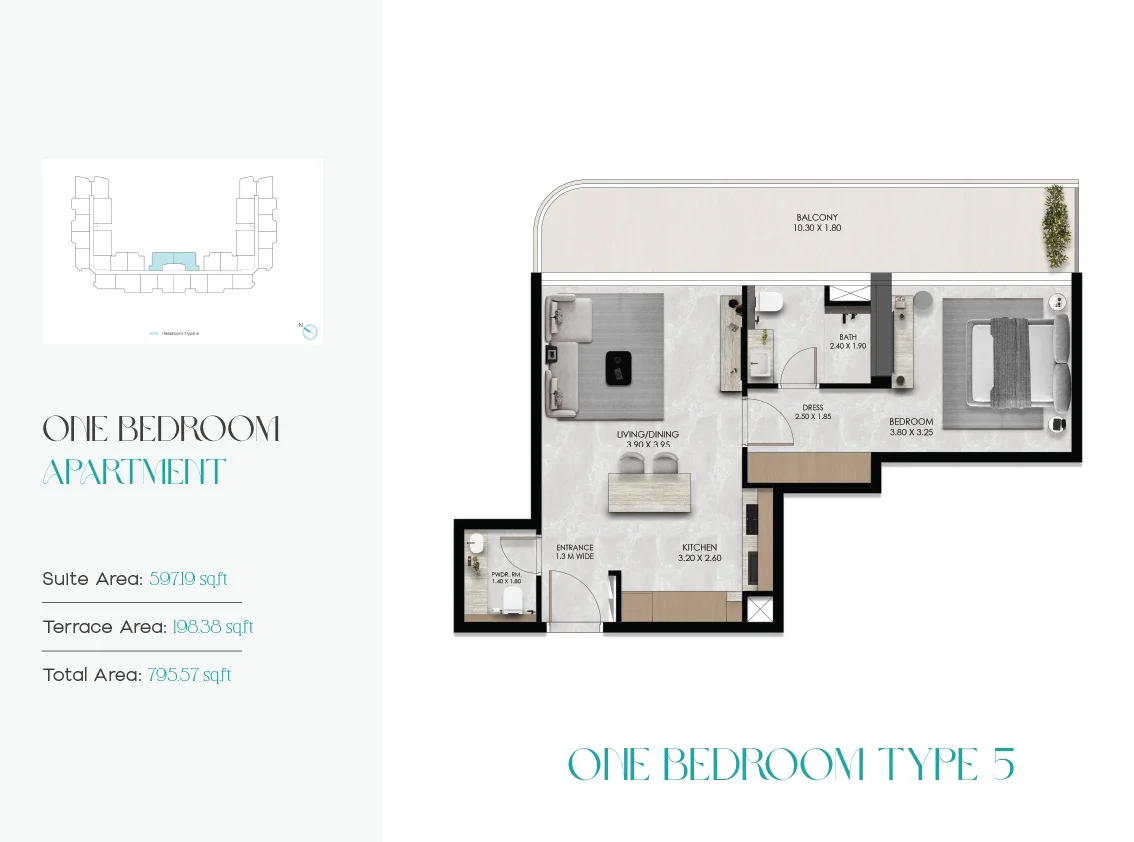 1BR Apartment