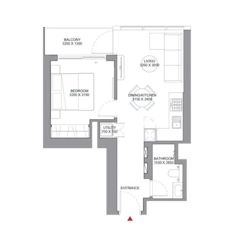 1 BR