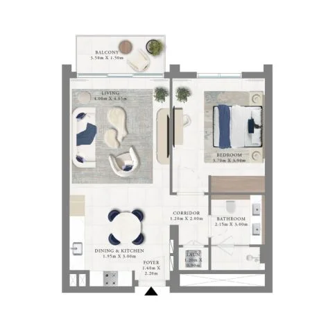 1 BR