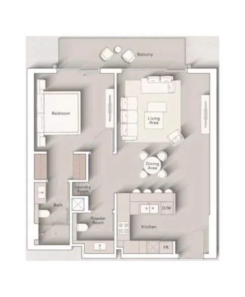 1 BR