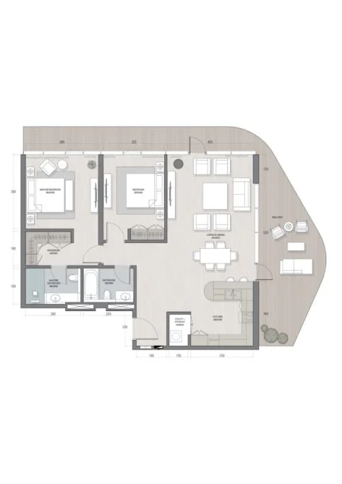 2 BR Apartments