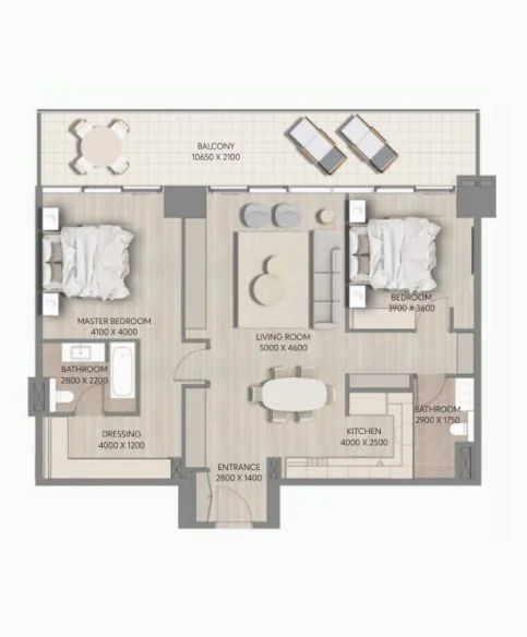 2 BR Apartments