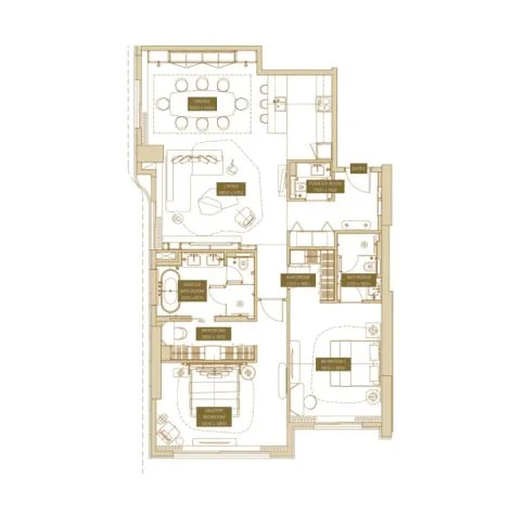 2 BR Apartments