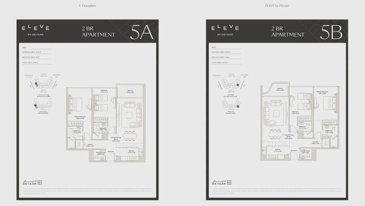 2 BR Apartments