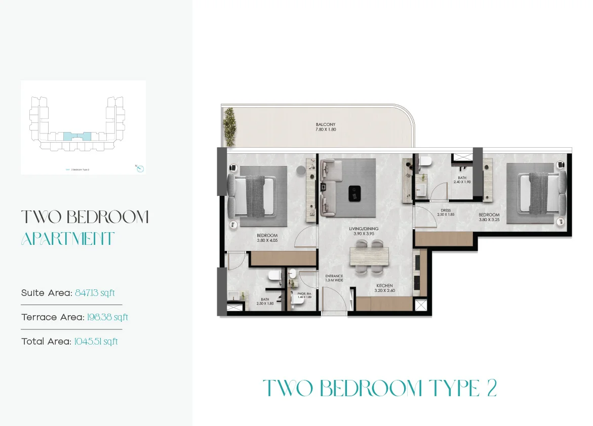 2BR Apartment